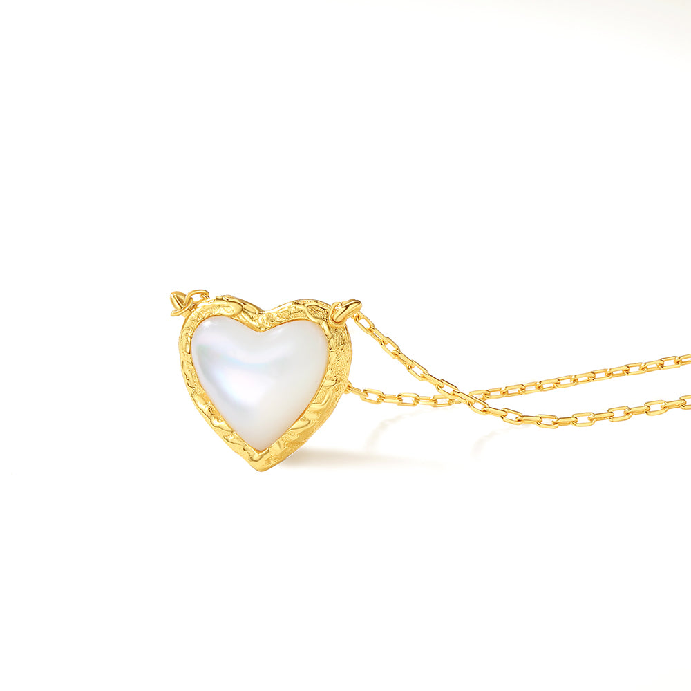 Double-sided heart necklace (small)